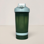 Coqueteleira com 2 Compartimentos 500ml Hiddra – VERDE
