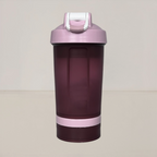 Coqueteleira com 2 Compartimentos 500ml Hiddra – ROSA