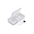 Porta Comprimidos 3 in 1 com Cortador e Macerador | Branco