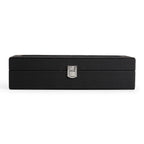 Porta Relógios com 10 Divisórias e Visor de Vidro - HPR10 Preto