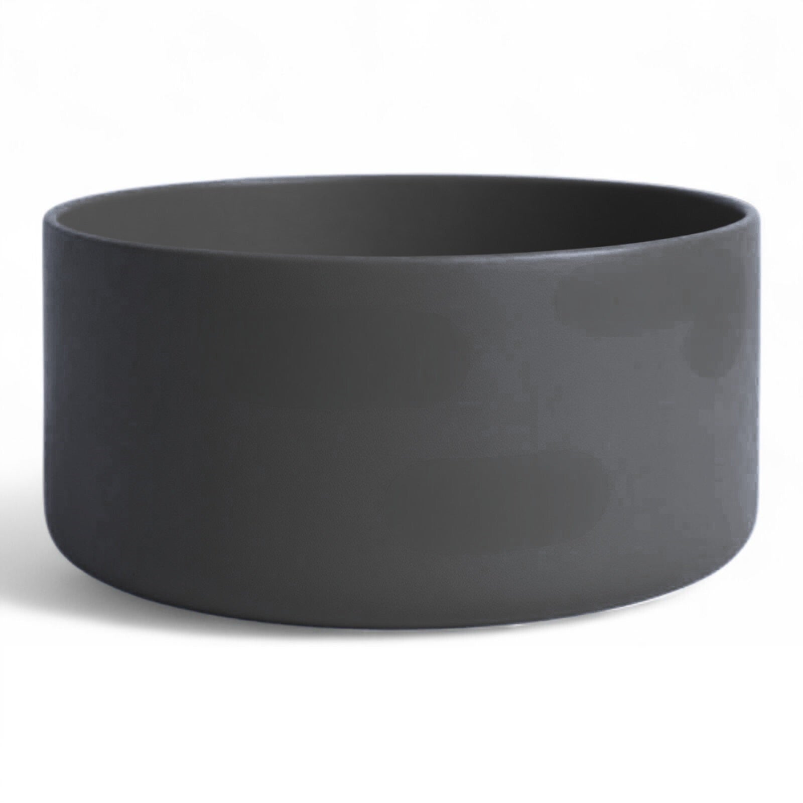 Capa de Silicone para Garrafa Antiderrapante para Copo e Garrafas Hiddra | Cinza Escuro 7,5cm