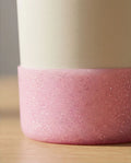 Protetor de Garrafa ou Copo Brilhante de Silicone Tamanho 7,5cm | Rosa