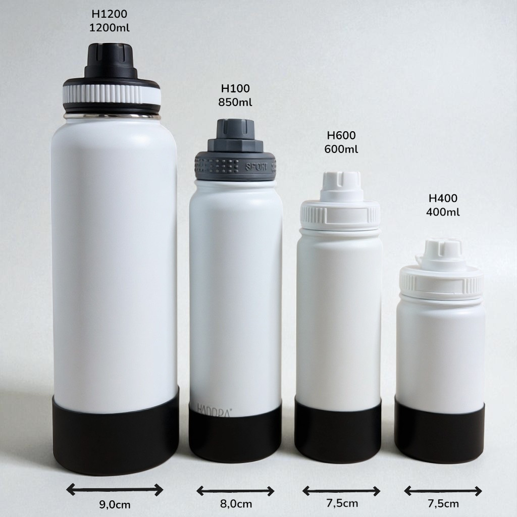 Capa de Silicone para Garrafa Antiderrapante para Copo e Garrafas Hiddra | Branco 9cm