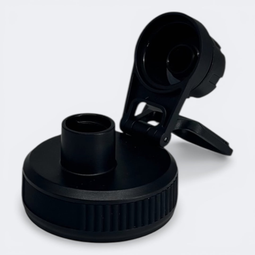 Tampa Universal para Garrafa Térmica Hiddra - Modelo Rosqueável | Preto