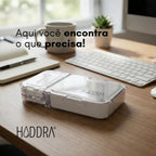 Porta Comprimidos 3 in 1 com Cortador e Macerador | Branco