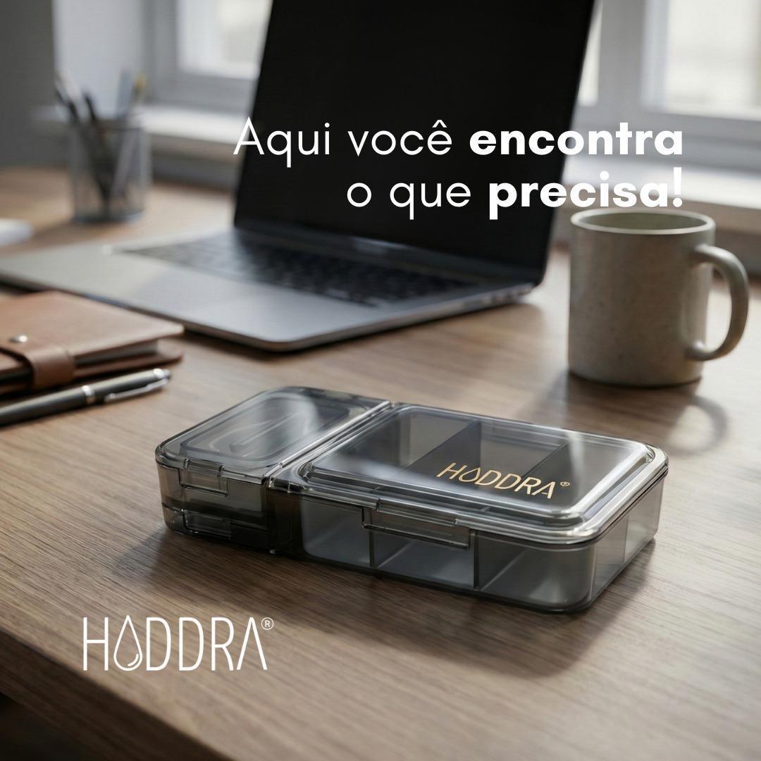Porta Comprimidos 3 in 1 com Cortador e Macerador | Azul