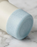 Protetor de Garrafa ou Copo Brilhante de Silicone Tamanho 7,5cm | Azul Claro