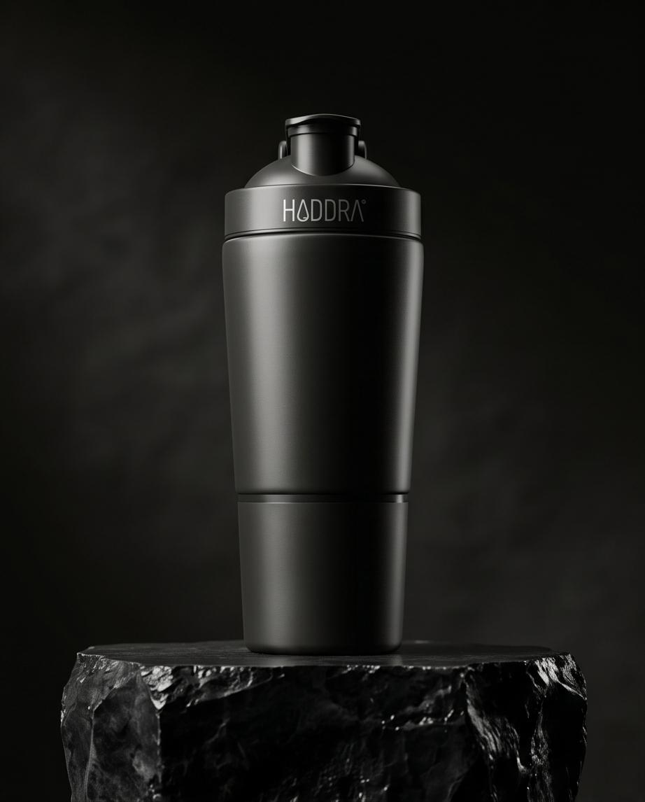 Coqueteleira 600ml Hiddra Motion - Preto