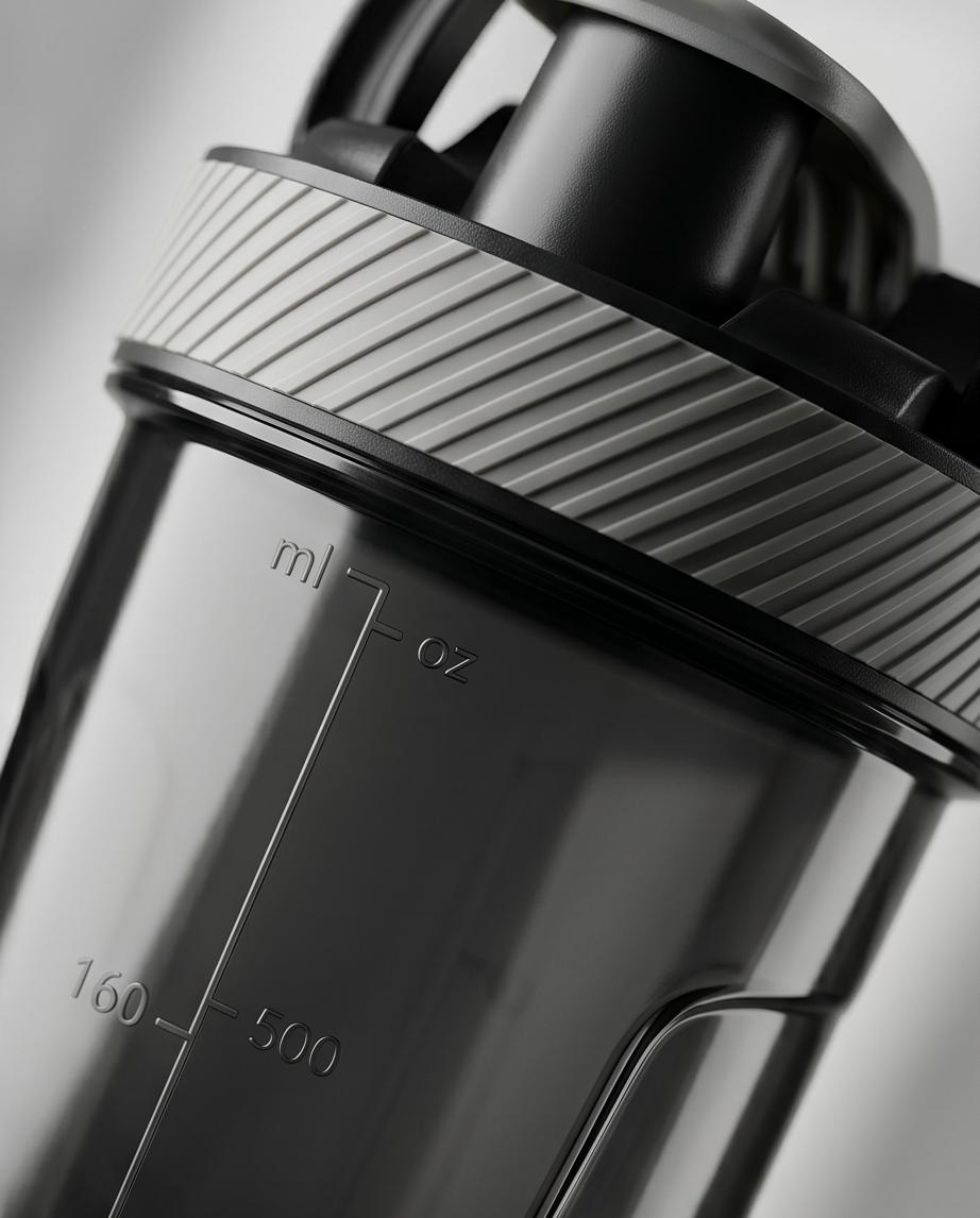 Coqueteleira Hiddra Core 700ml – Preto