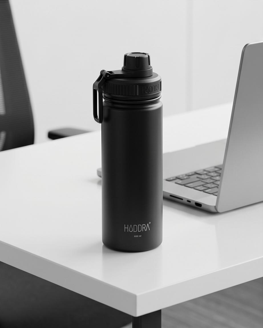 Garrafa Térmica Hiddra 600ml - H600 Preto