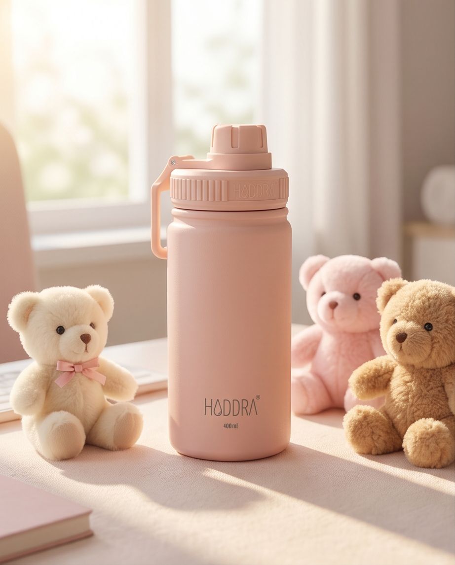 Garrafa Térmica Hiddra Kids 400ml - Pêssego
