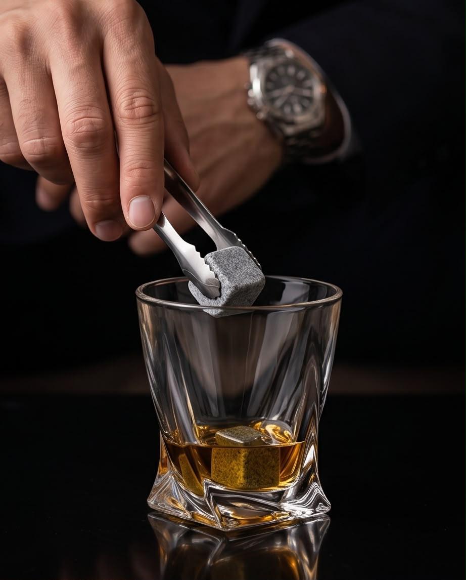 Copo de Vidro Kit Drink 9 Peças para Whisky e Bebidas