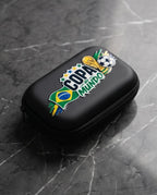 Case Retangular Estojo Organizador EDIÇÃO COPA DO MUNDO | Tamanho M - Preto