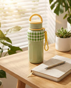 Garrafa Térmica Hiddra EDIÇÃO COPA DO MUNDO - 800ml | Xadrez Verde