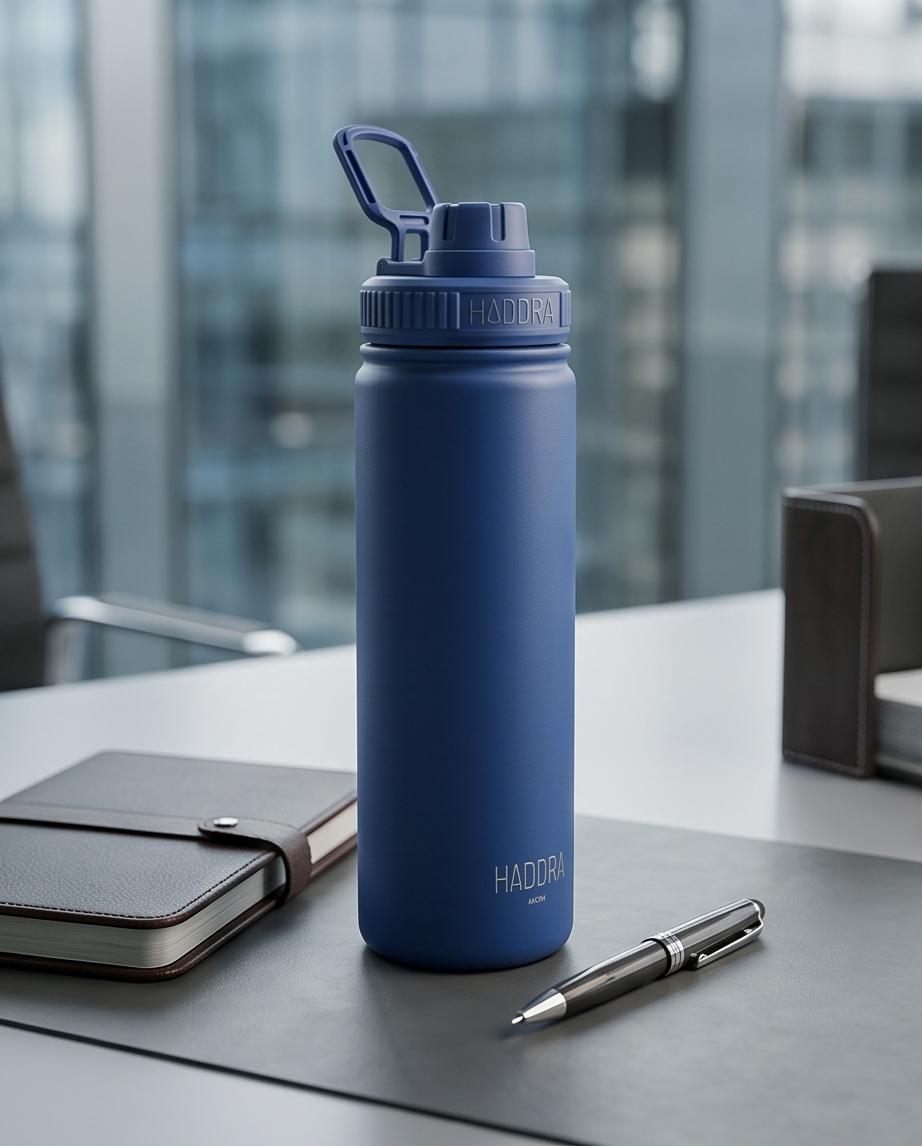 Garrafa Térmica Hiddra 800ml - H800 AZUL ESCURO