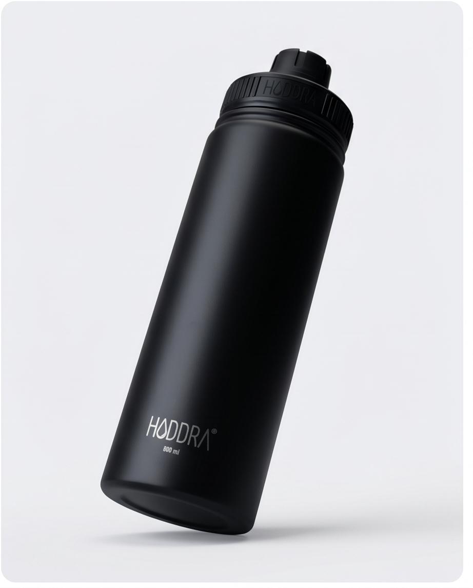 Garrafa Térmica Hiddra 800ml - H800 PRETO