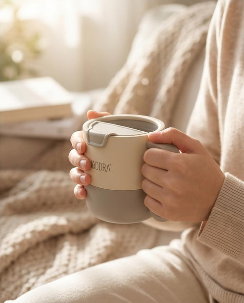Copo Mug Térmico 500ml - Creme