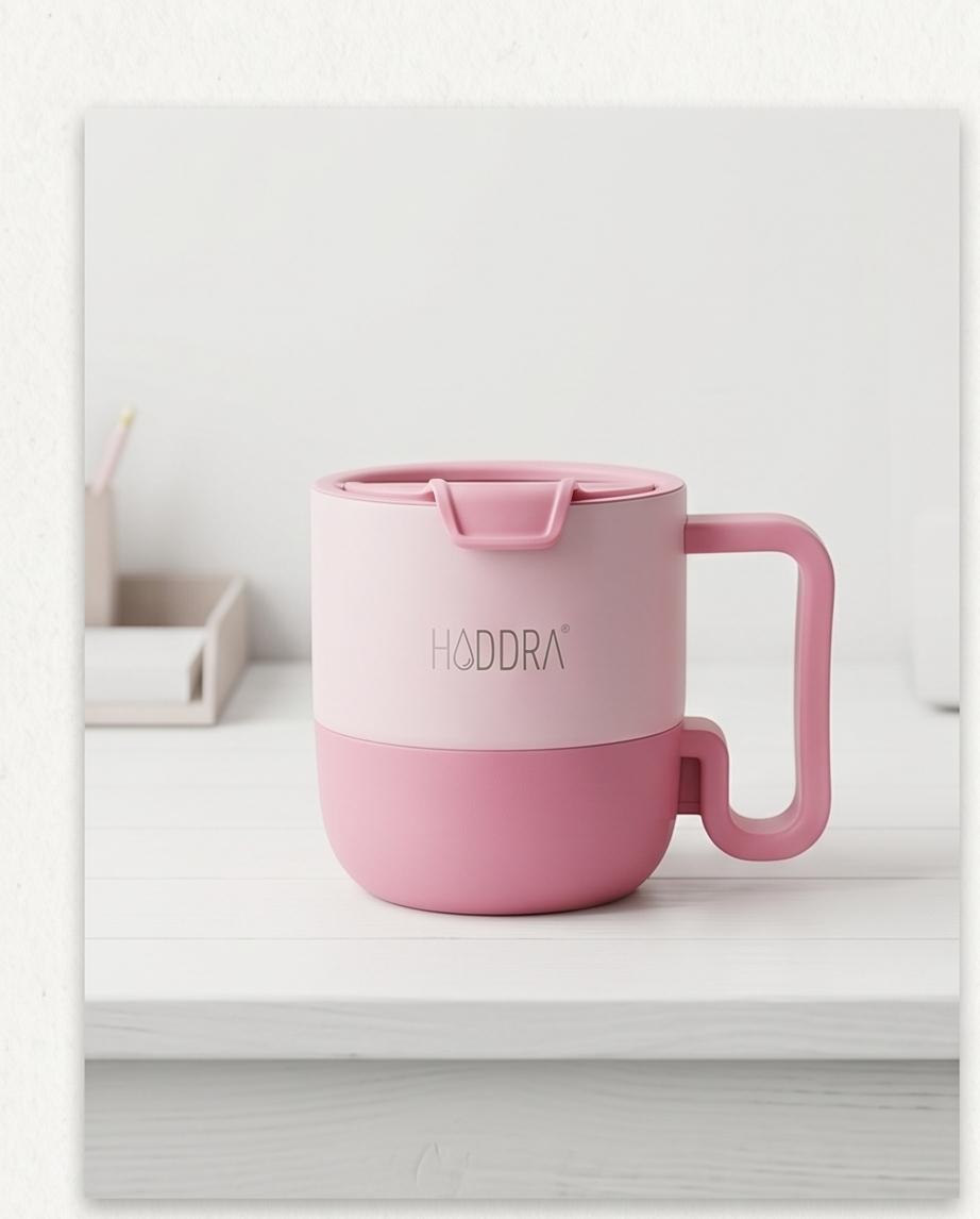 Copo Mug Térmico 500ml - Rosa