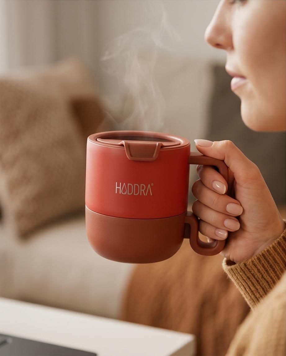 Copo Mug Térmico 500ml - Vermelho