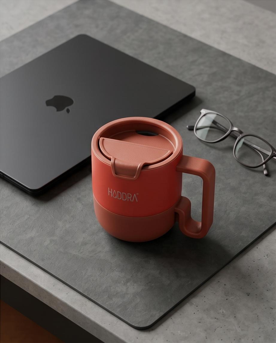 Copo Mug Térmico 500ml - Vermelho