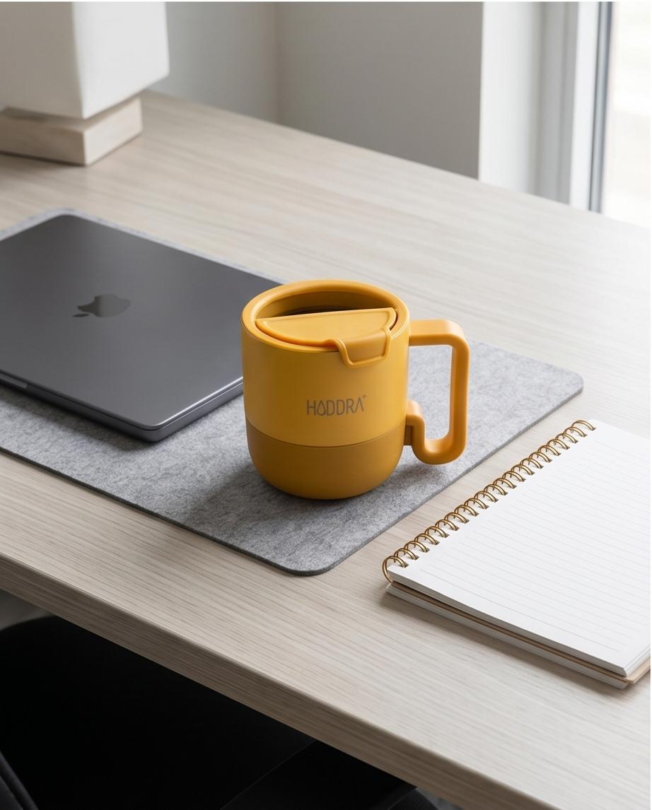 Copo Mug Térmico 500ml - Amarelo