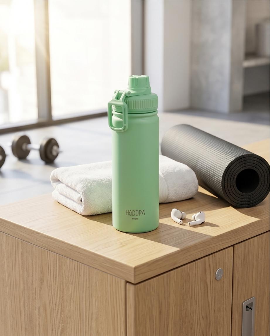 Garrafa Térmica Hiddra 600ml - H600 Verde Claro