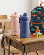Garrafa Térmica Hiddra Kids 400ml - Azul Marinho