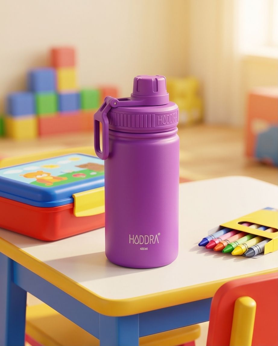Garrafa Térmica Hiddra Kids 400ml - Roxo