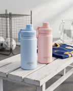 Garrafa Térmica Hiddra Kids 400ml - Azul Claro