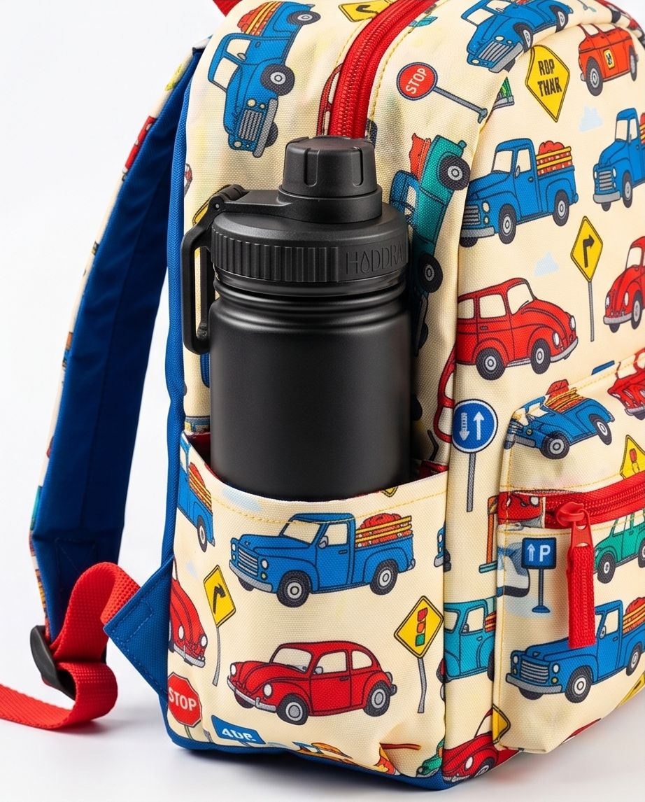 Garrafa Térmica Hiddra Kids 400ml - Preto