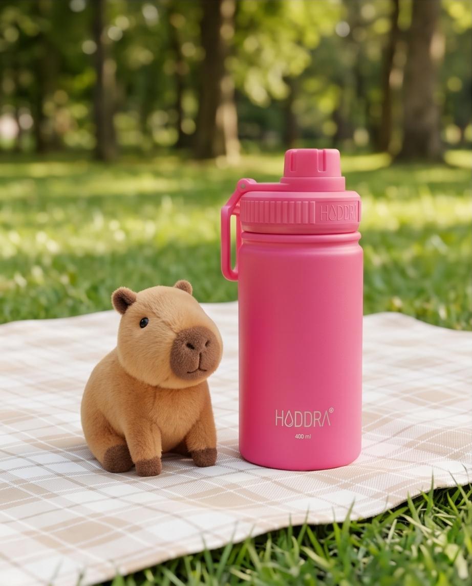Garrafa Térmica Hiddra Kids 400ml - Rosa