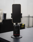 Suporte para Celular Inteligente com Rastreamento Facial e Rotação 360°