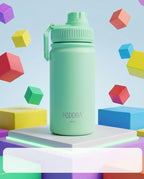 Garrafa Térmica Hiddra Kids 400ml - Verde Claro