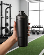 Coqueteleira 600ml Hiddra Motion - Preto