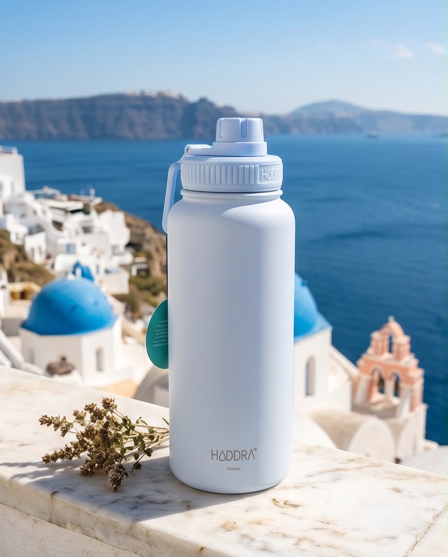 Garrafa Térmica Hiddra 1000ml - Azul Claro
