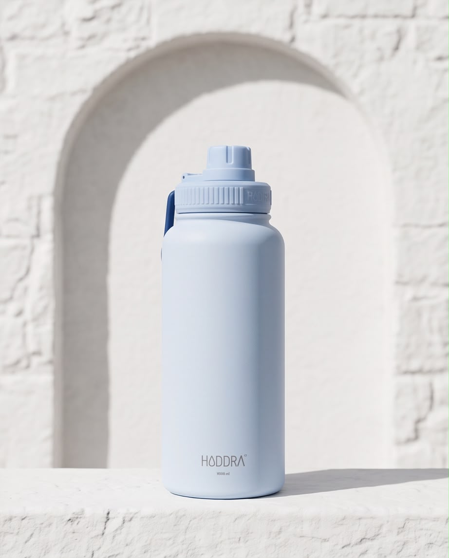 Garrafa Térmica Hiddra 1000ml - Azul Claro