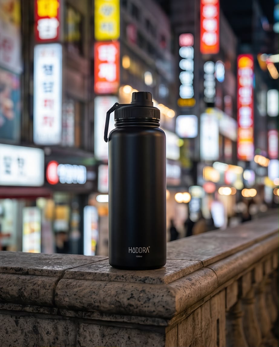 Garrafa Térmica Hiddra 1000ml - Preto