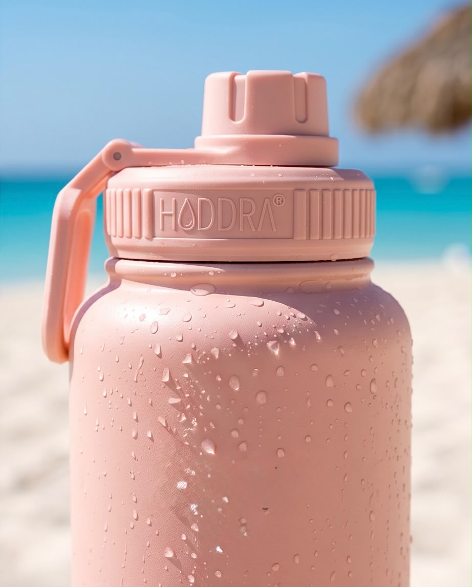 Garrafa Térmica Hiddra 1000ml - Pêssego