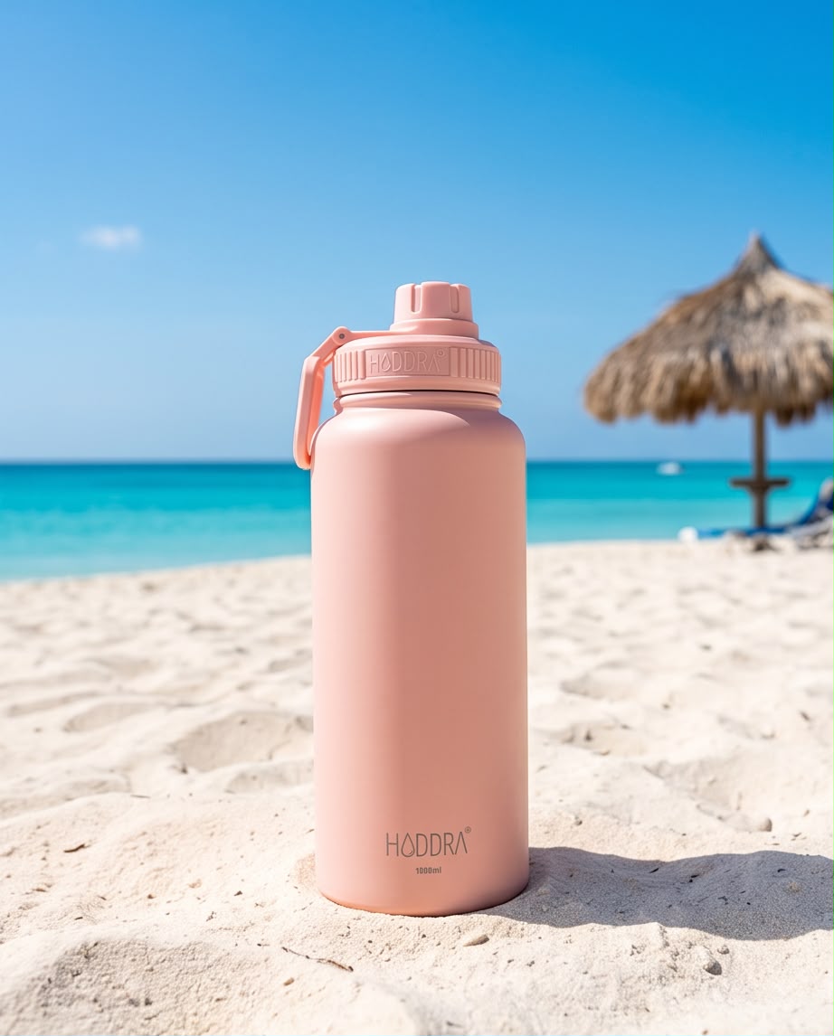 Garrafa Térmica Hiddra 1000ml - Pêssego