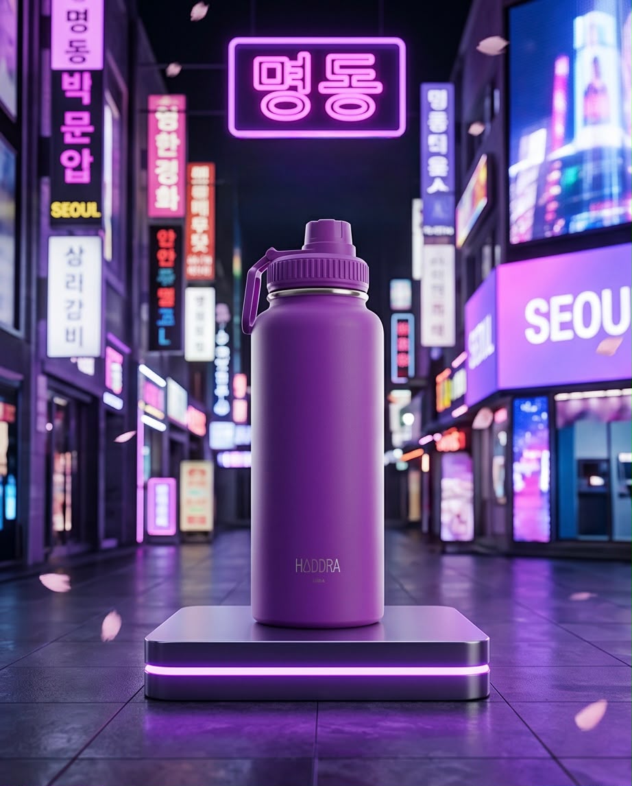 Garrafa Térmica Hiddra 1000ml - Roxo