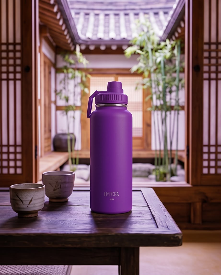 Garrafa Térmica Hiddra 1000ml - Roxo