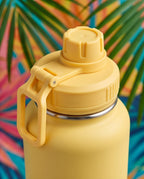 Garrafa Térmica Hiddra 1000ml - Amarelo Claro