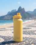 Garrafa Térmica Hiddra 1000ml - Amarelo Claro