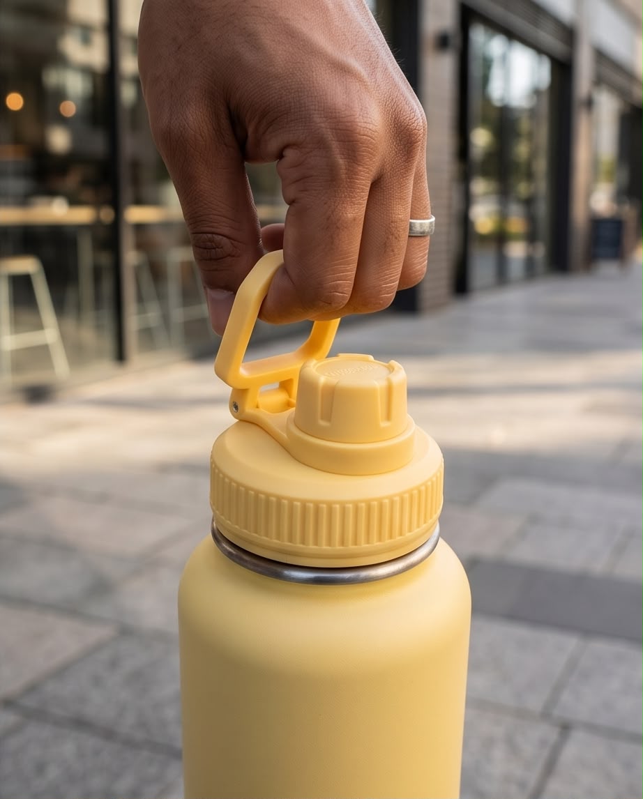 Garrafa Térmica Hiddra - 1200ml | Amarelo