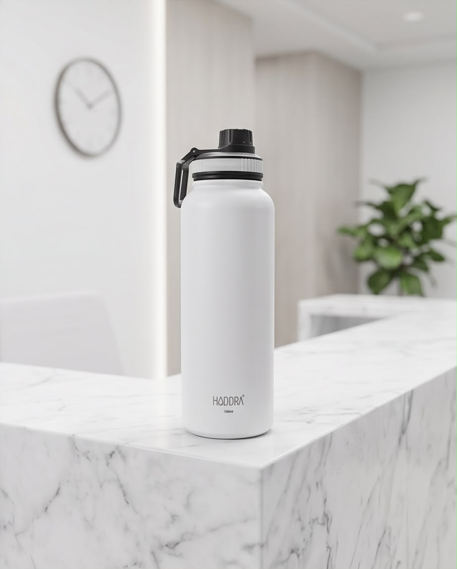 Garrafa Térmica Hiddra - 1200ml | Branco
