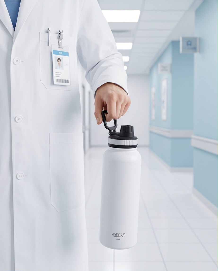 Garrafa Térmica Hiddra - 1200ml | Branco