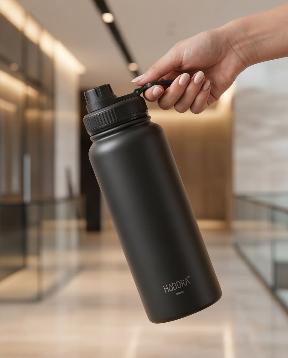 Garrafa Térmica Hiddra - 1200ml | Preto