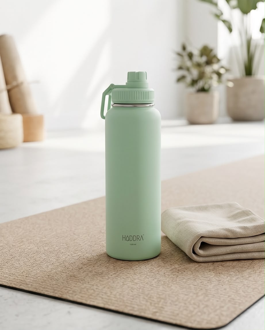 Garrafa Térmica Hiddra - 1200ml | Verde Claro
