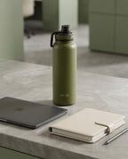 Garrafa Térmica Hiddra - 1200ml | Verde Militar