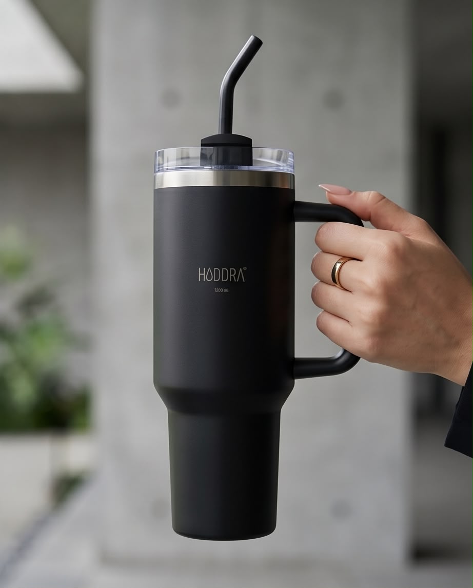 Copo Térmico Hiddra 1200ml - H520 Preto